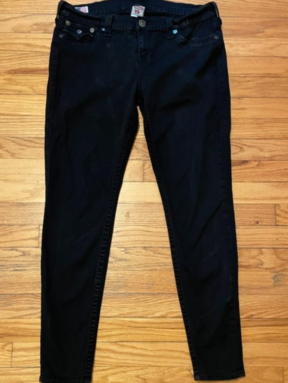 TRUE RELIGION Jeans Misty Skinny Stretch Black size 32 style wy1k44el
